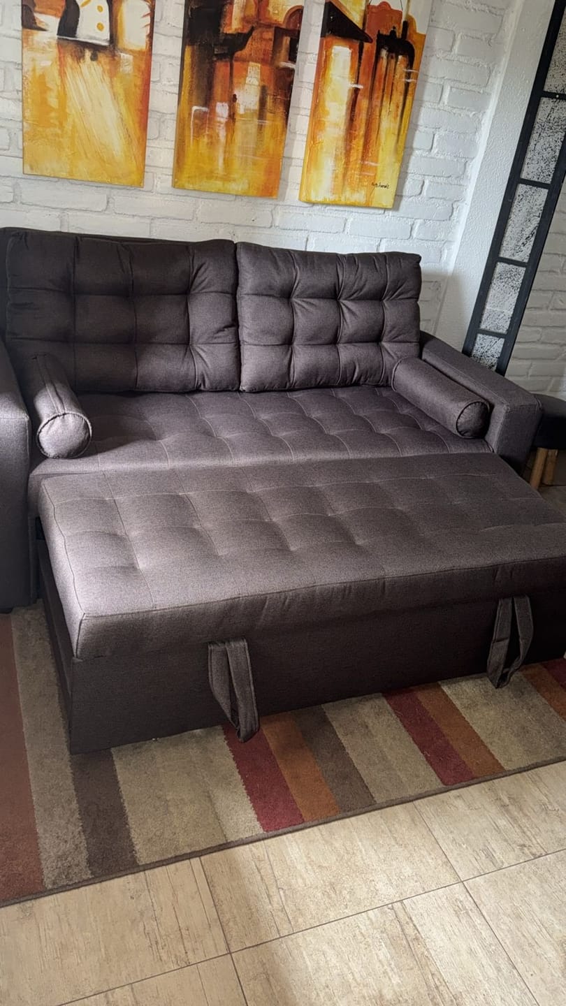 Customer photo review of Sofá cama Venecia