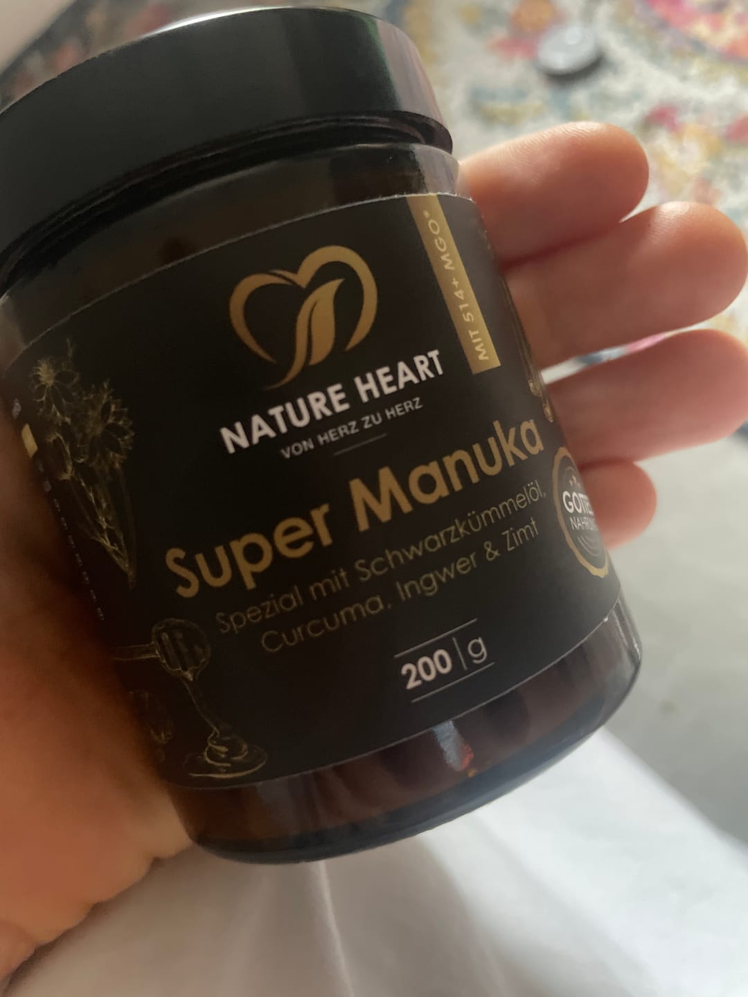 Customer photo review of Rohes Gold - Manuka Honig 514+ MGO