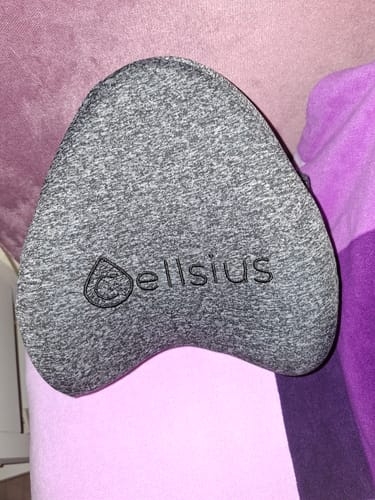 Customer photo review of Cellsius Orthopädisches Kniekissen - Das Geheimnis eines schmerzfreien Schlafs