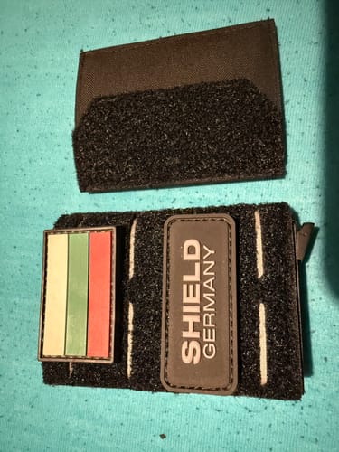 Customer photo review of Tactical Wallet Münzfach - Schwarz