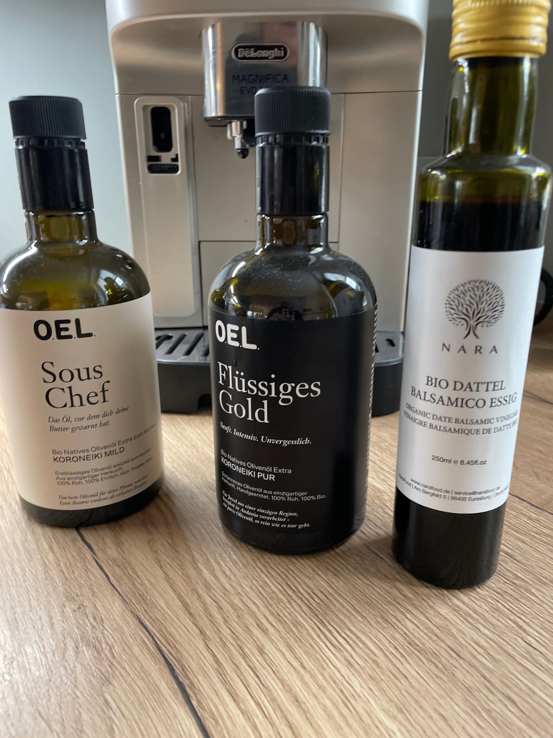 Customer photo review of Flüssiges Gold 0,5 l Glasflasche - Bio Natives Olivenöl Extra