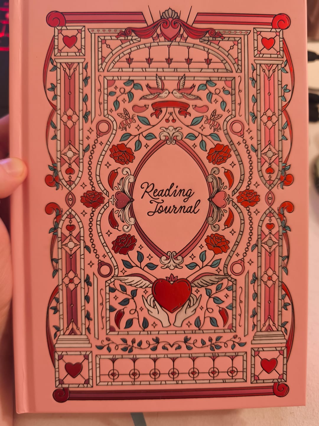 Customer photo review of Reading Journal - Sugar & Spice