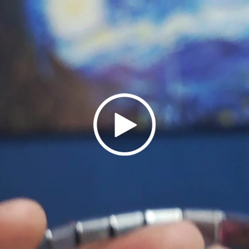 Customer video review of Charm La Noche Estrellada