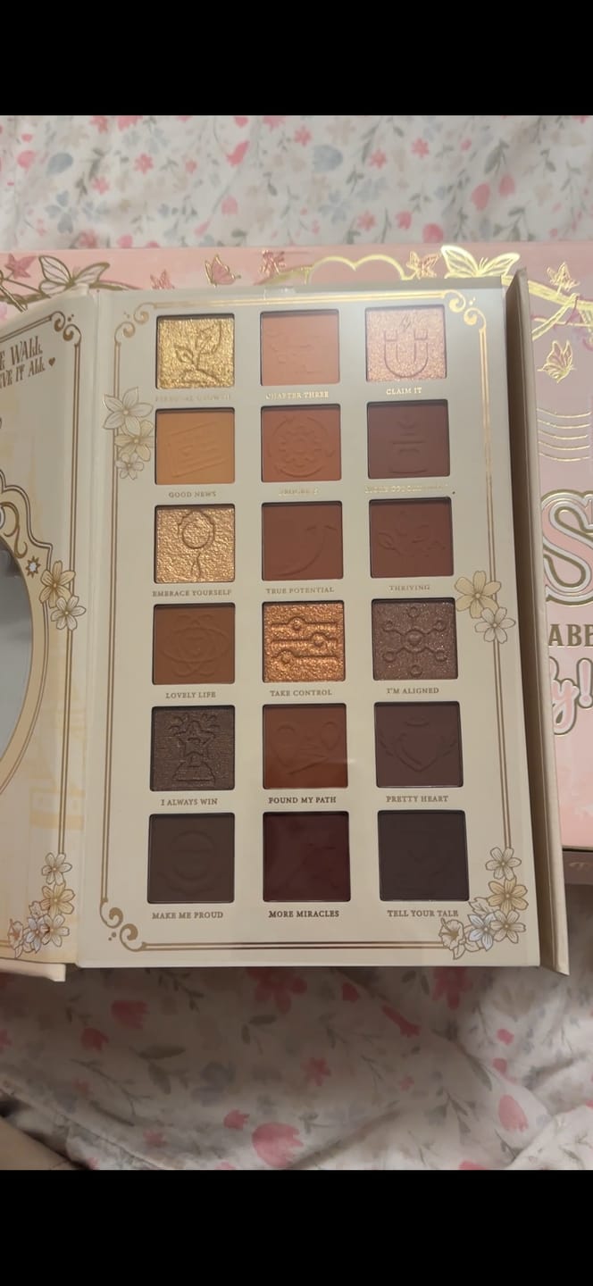 Customer photo review of P. Louise A Brand New Chapter Palette - Chapter Three