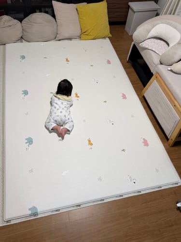 Customer photo review of 【子育て支援大賞2025受賞商品】PARKLON やわらかクッションマット