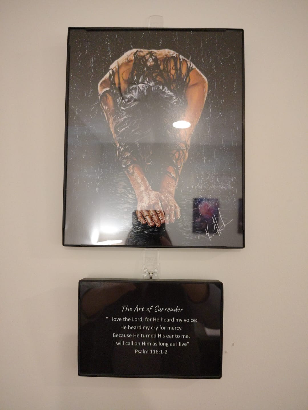 Customer photo review of The Art of Surrender
