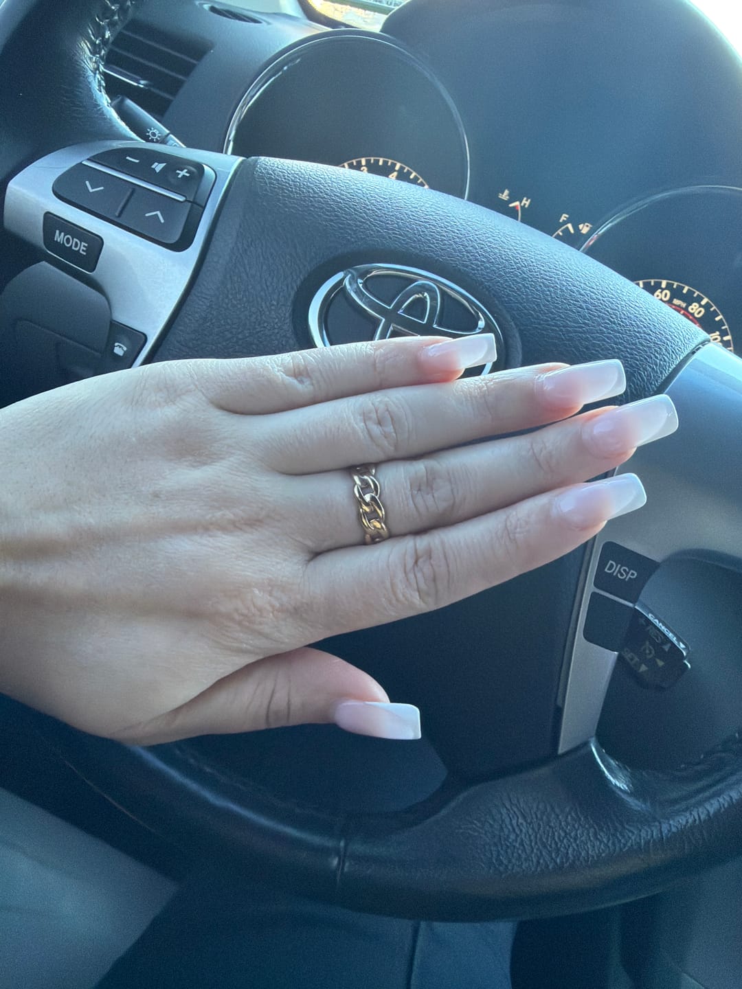 Customer photo review of Cuban Link Ring