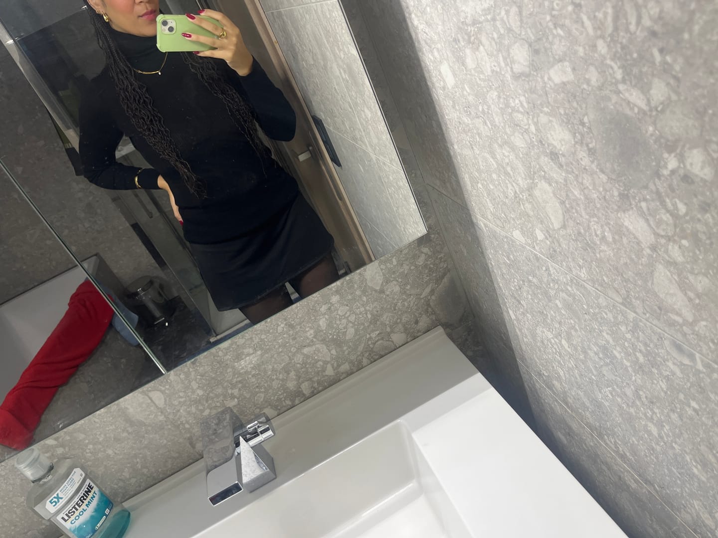 Customer photo review of Micro Skort - Black