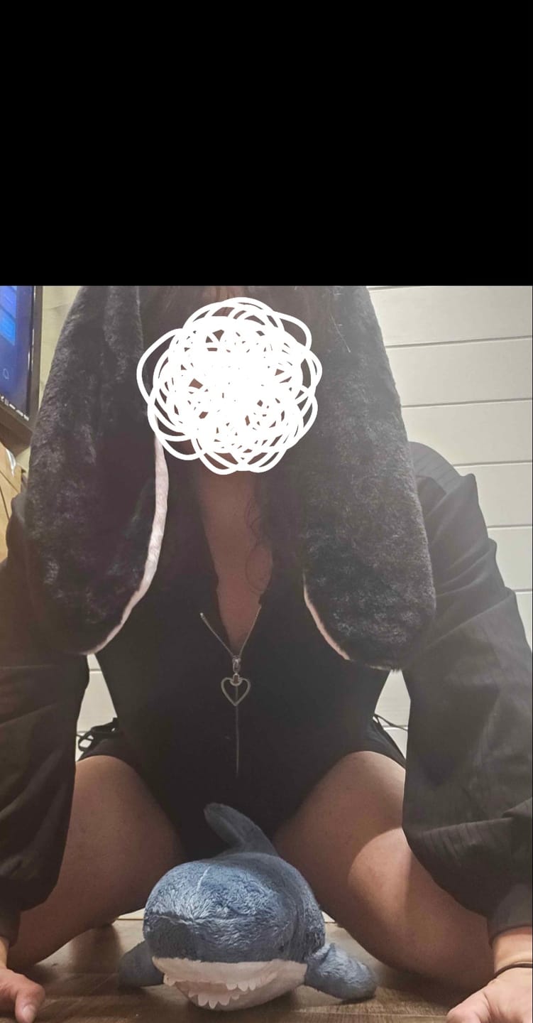 Customer photo review of Chic Bunny Ear Hoodie Bodysuit for sale