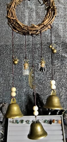 Customer photo review of Moon bell vintage decoration