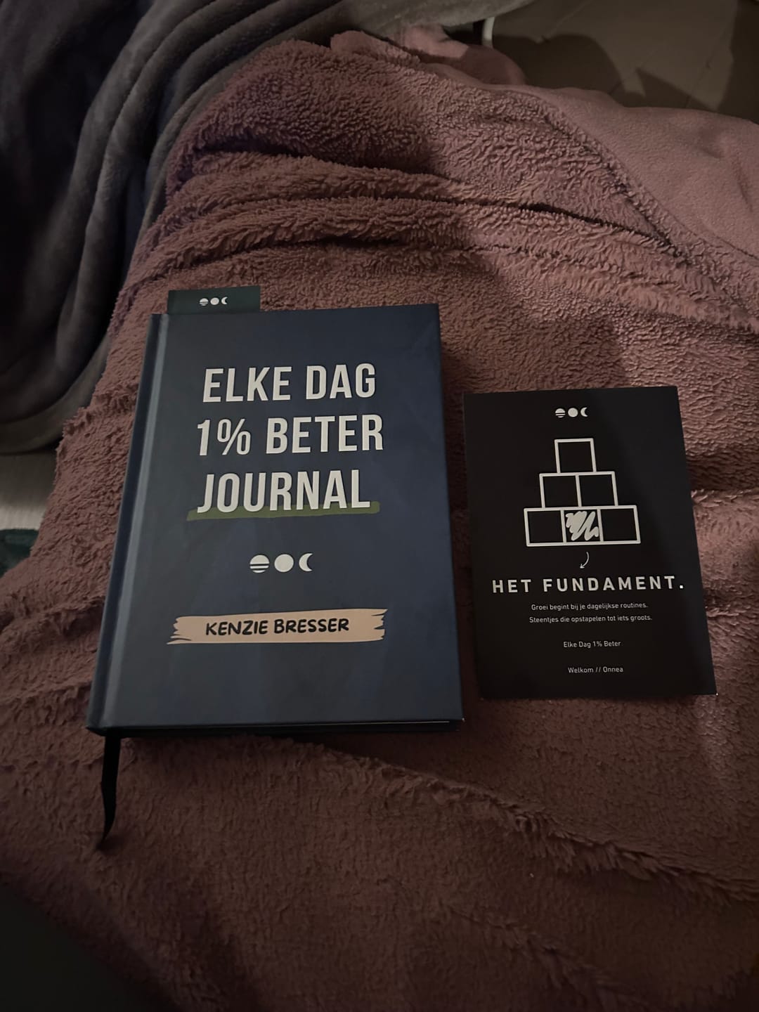 Customer photo review of De Elke Dag 1% Beter Journal | Limited Edition