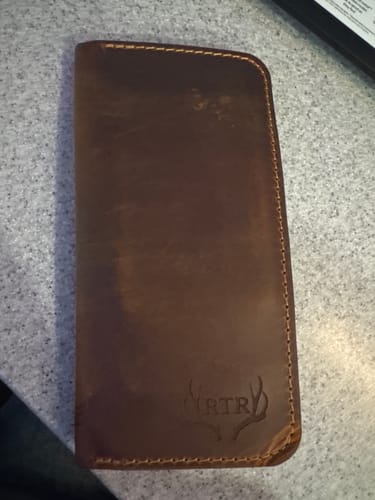Customer photo review of The Houstonian Long Wallet