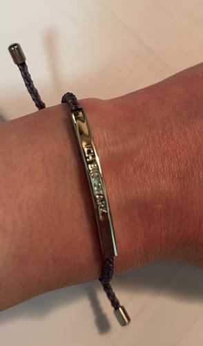 Customer photo review of Armband "Ich bin stark."