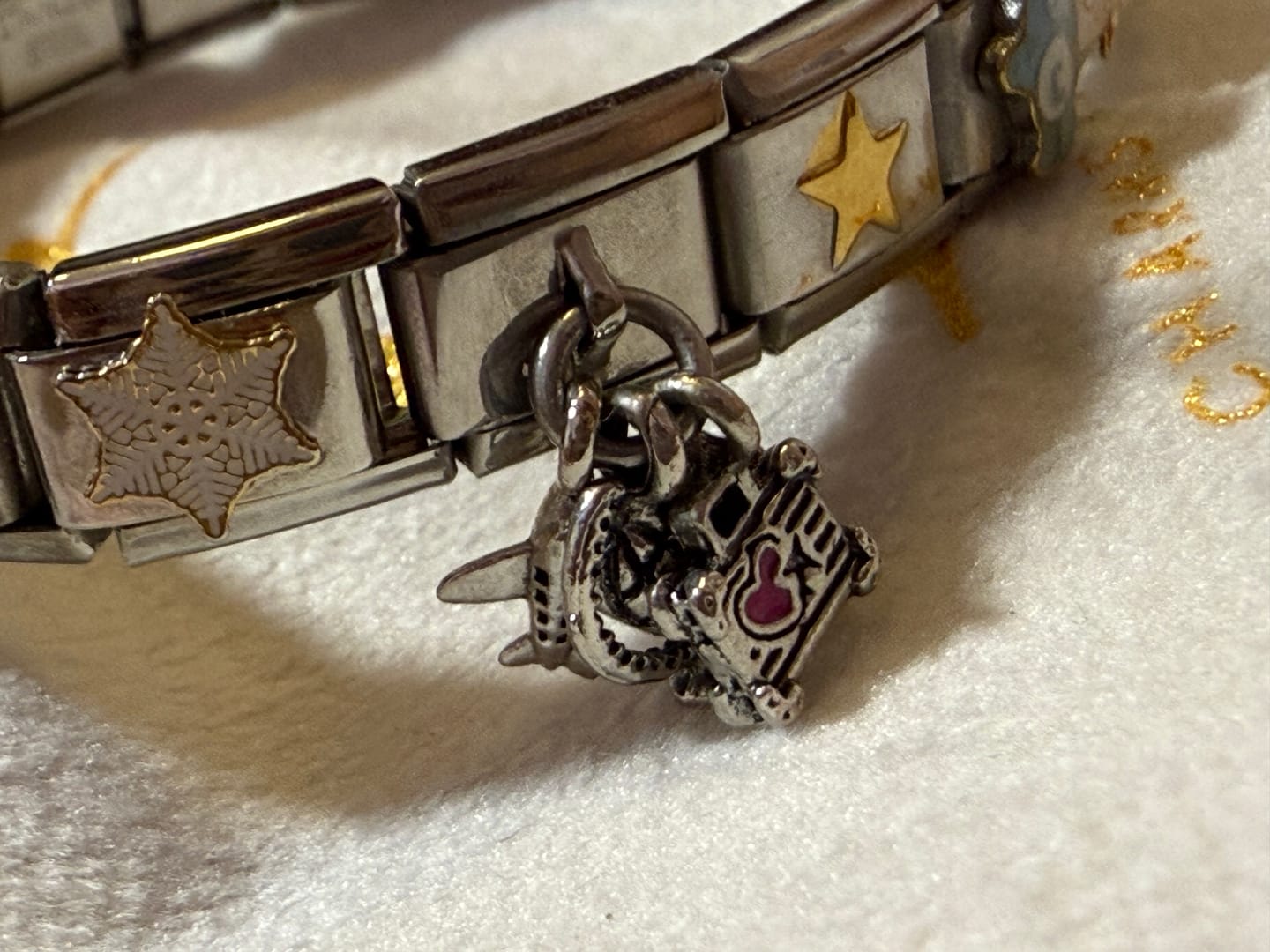 Customer photo review of Charm Colgante viaje avion