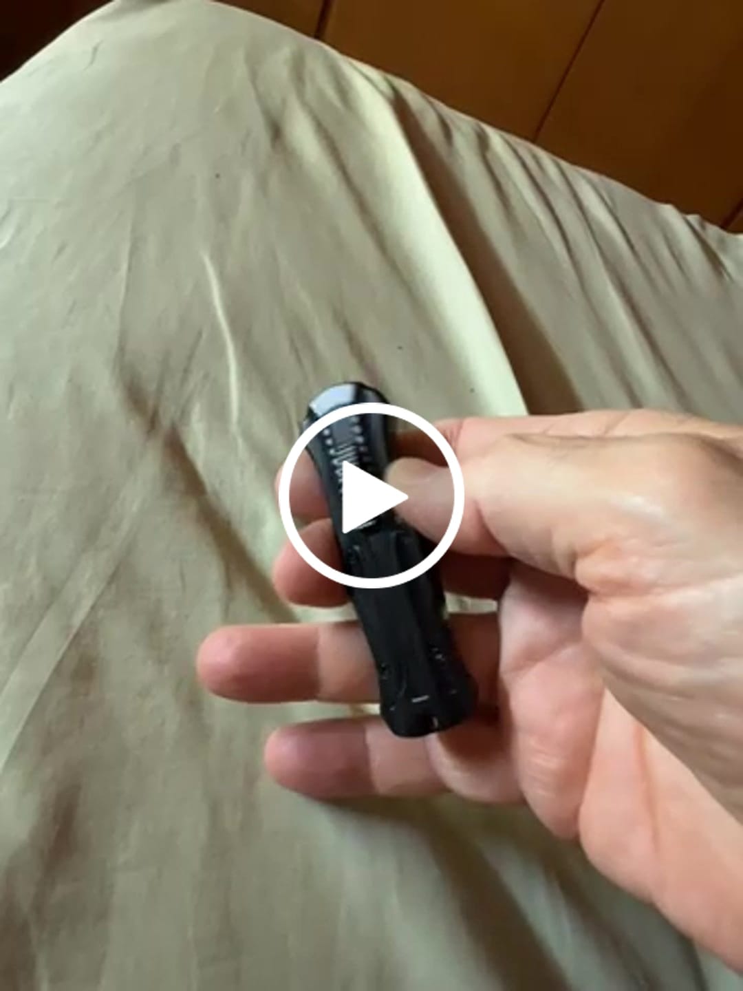 Customer video review of VT Black Rocket Mini OTF Knife