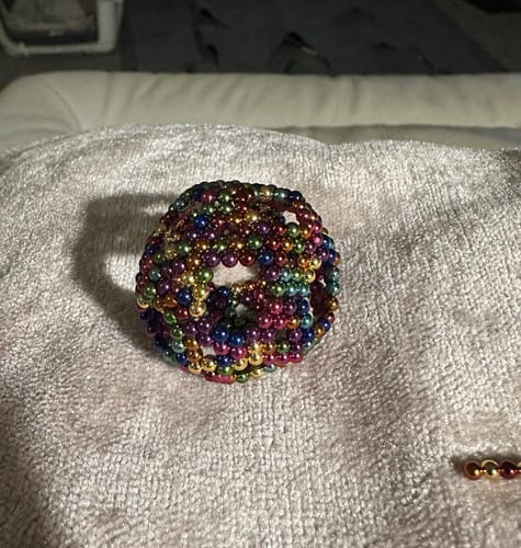 Customer photo review of SPEKS SPECTRUM RAINBOW Magnetic balls