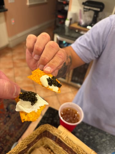 Customer photo review of Kaluga Hybrid Caviar