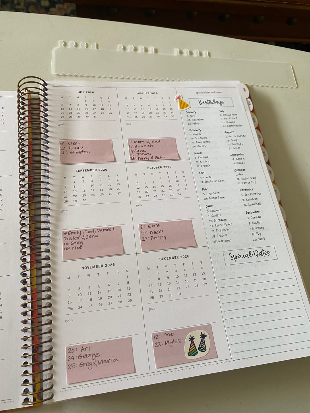 Customer photo review of Pen Pouch, Garden Song