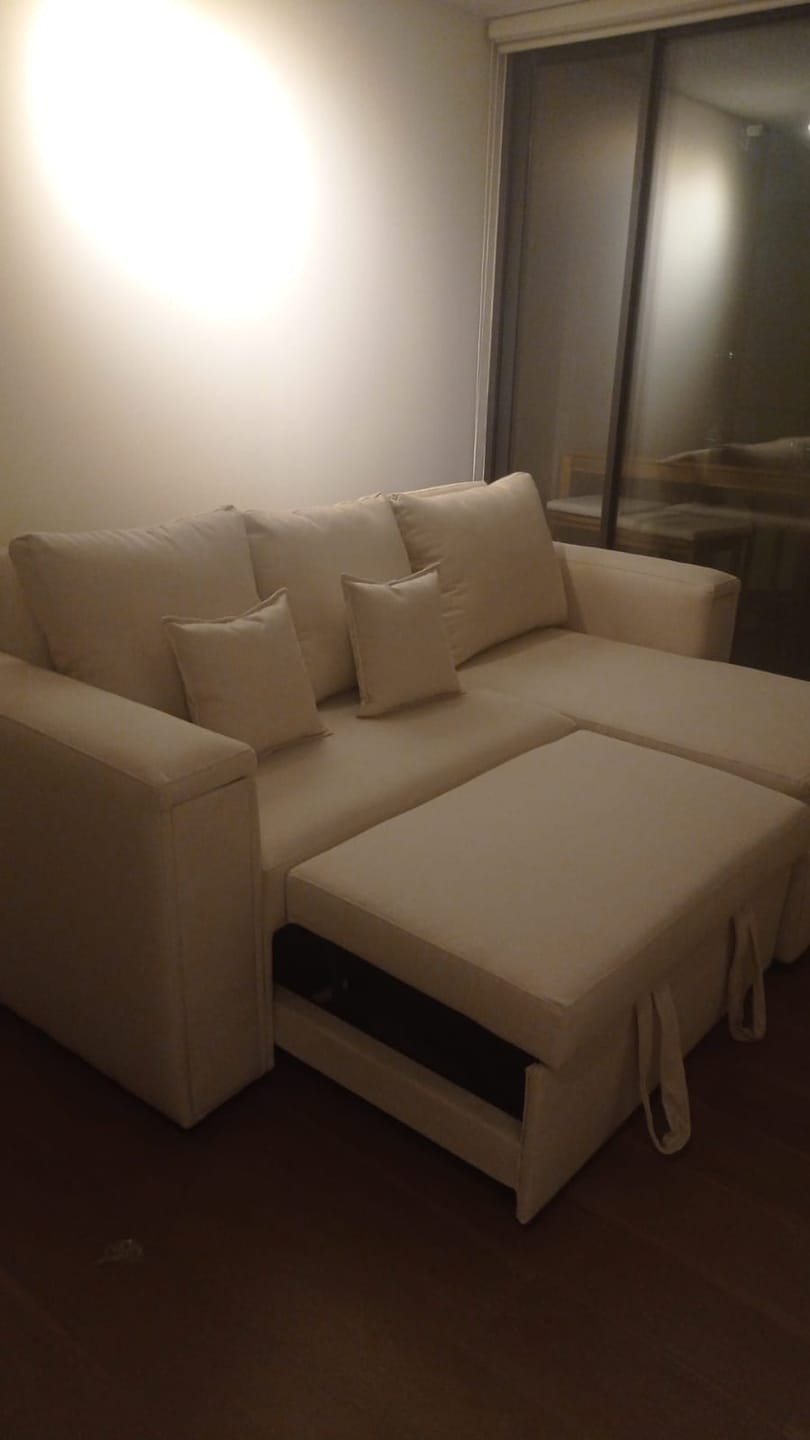 Customer photo review of Sofá cama Siena seccional