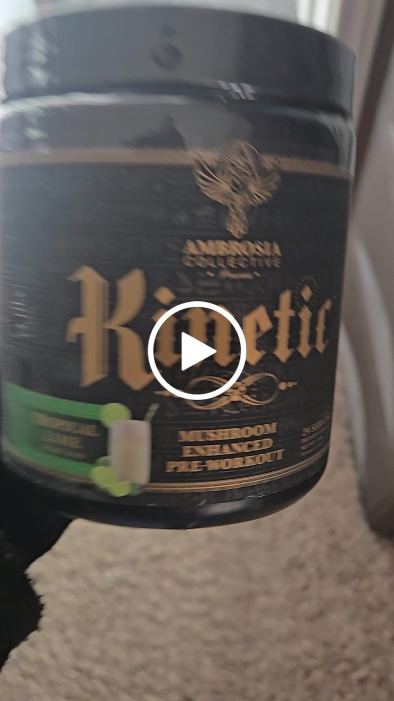 Customer video review of Kinetic™ - Mushroom Enhanced Pre-Workout