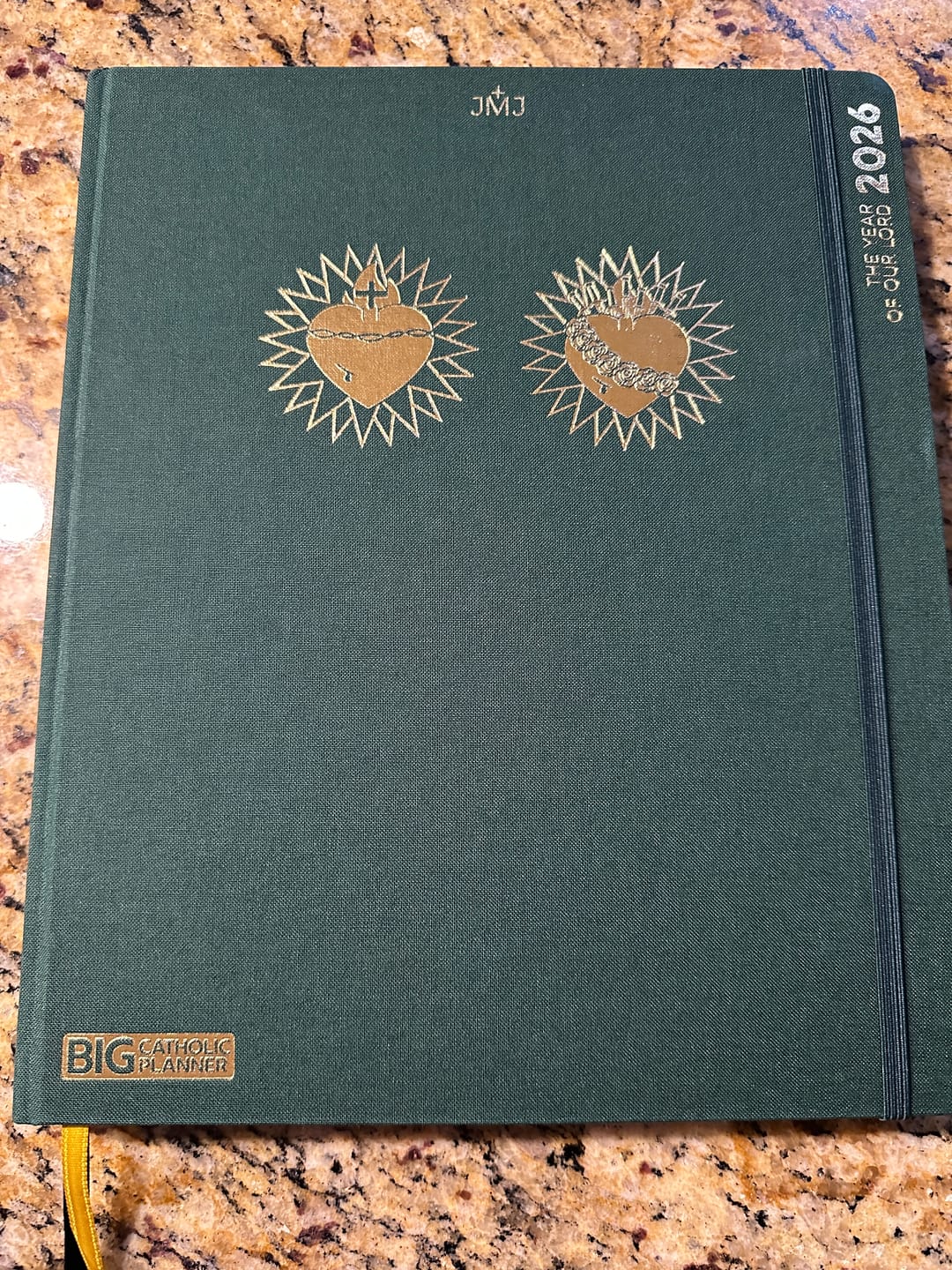 Customer photo review of 2026 BIG Catholic Planner
