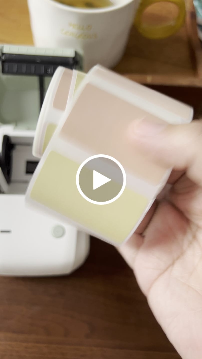 Customer video review of Seasonal Label for B21, B1, B3S