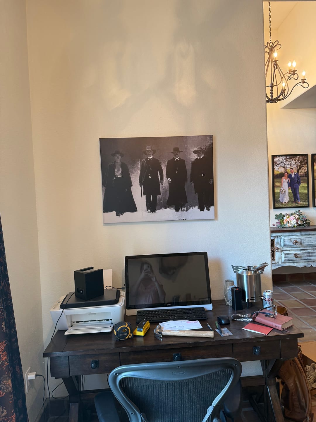 Customer photo review of Tombstone Wall Art