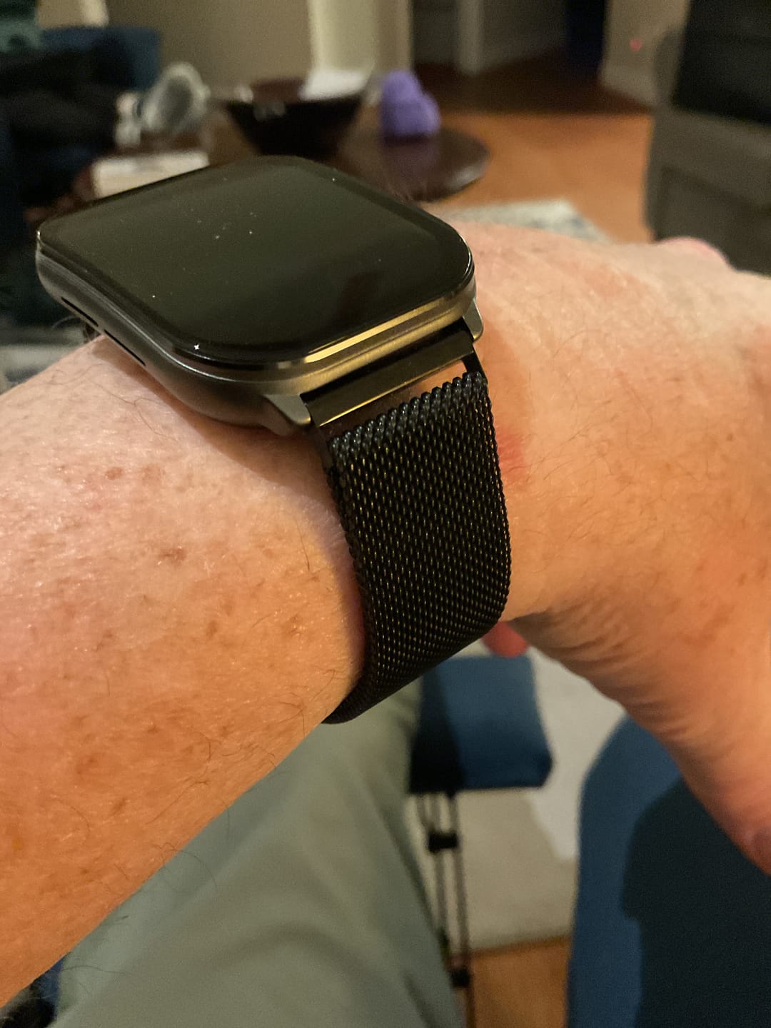 Customer photo review of Black Milanese Loop