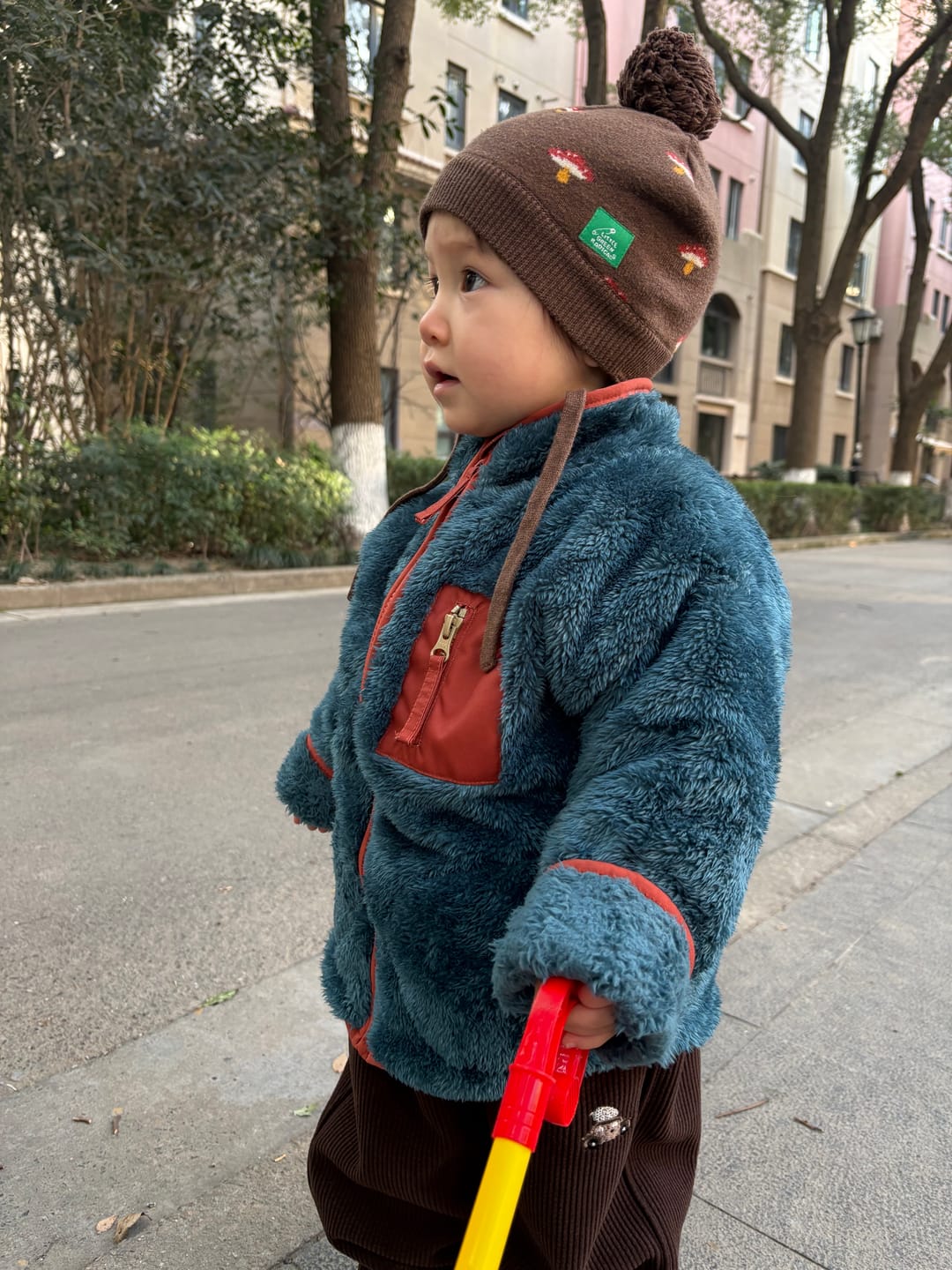 Customer photo review of Dragonfly Zip Up Cosy Recycled Fleece Jacket
