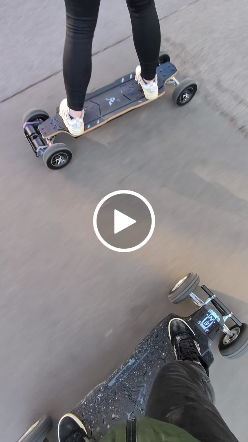 Customer video review of Acedeck® Nomad N1 Electric Skateboard