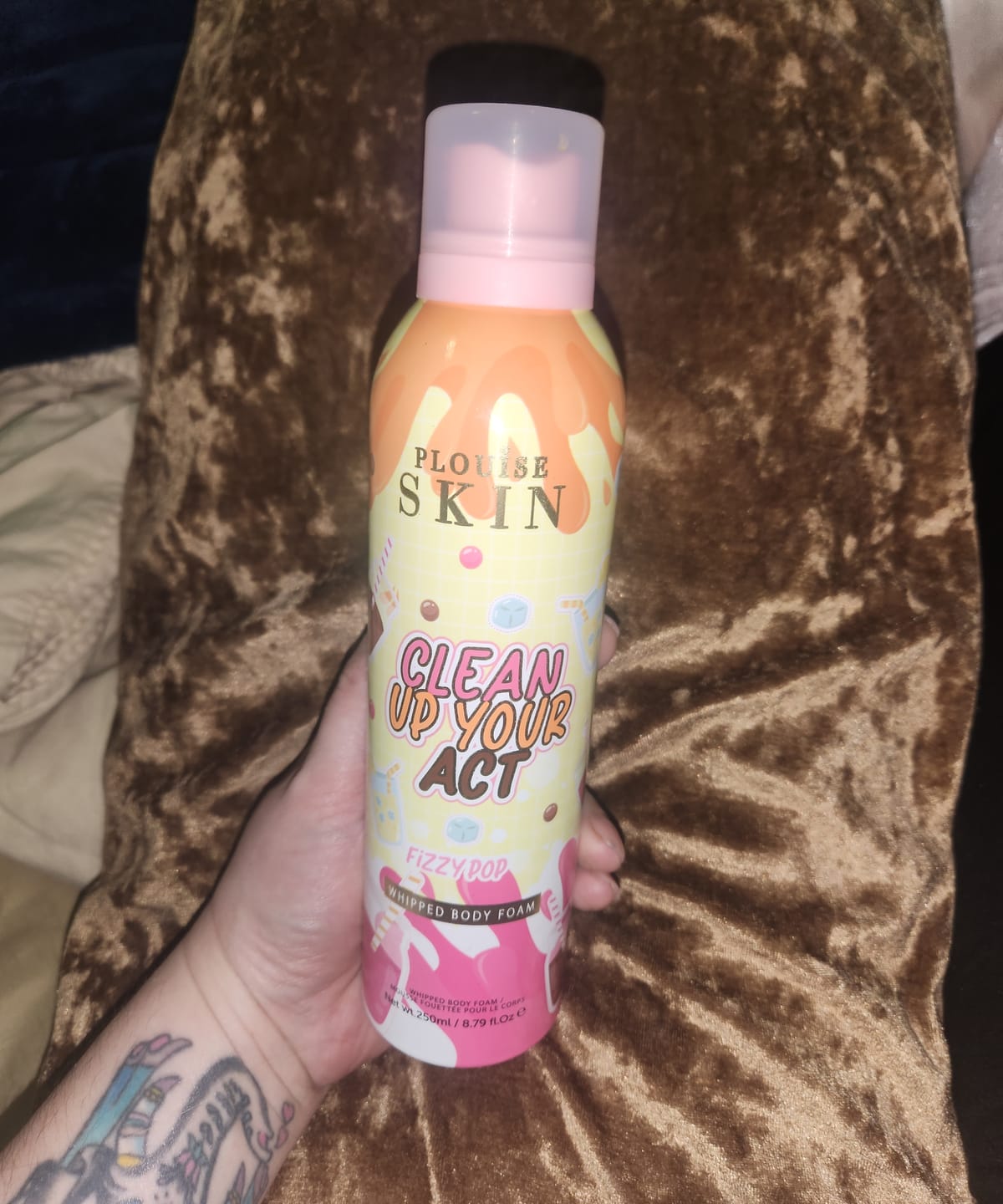 Customer photo review of P.Louise Clean Up Your Act Whipped Body Foam