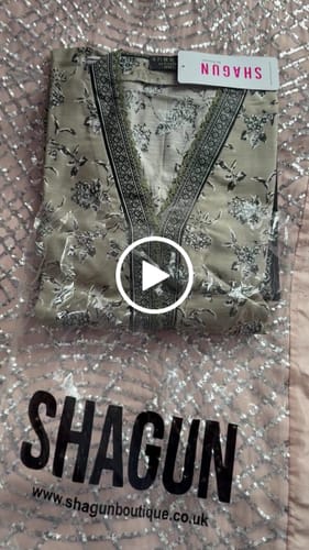 Customer video review of Original Bin Saeed Khaddar 3 PCS Collection SP-01