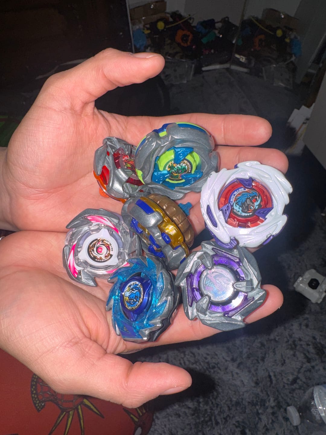 Customer photo review of [Pre-Order] Takara Tomy Beyblade X UX-17 and UX-18 Full-Set December Release Bundle