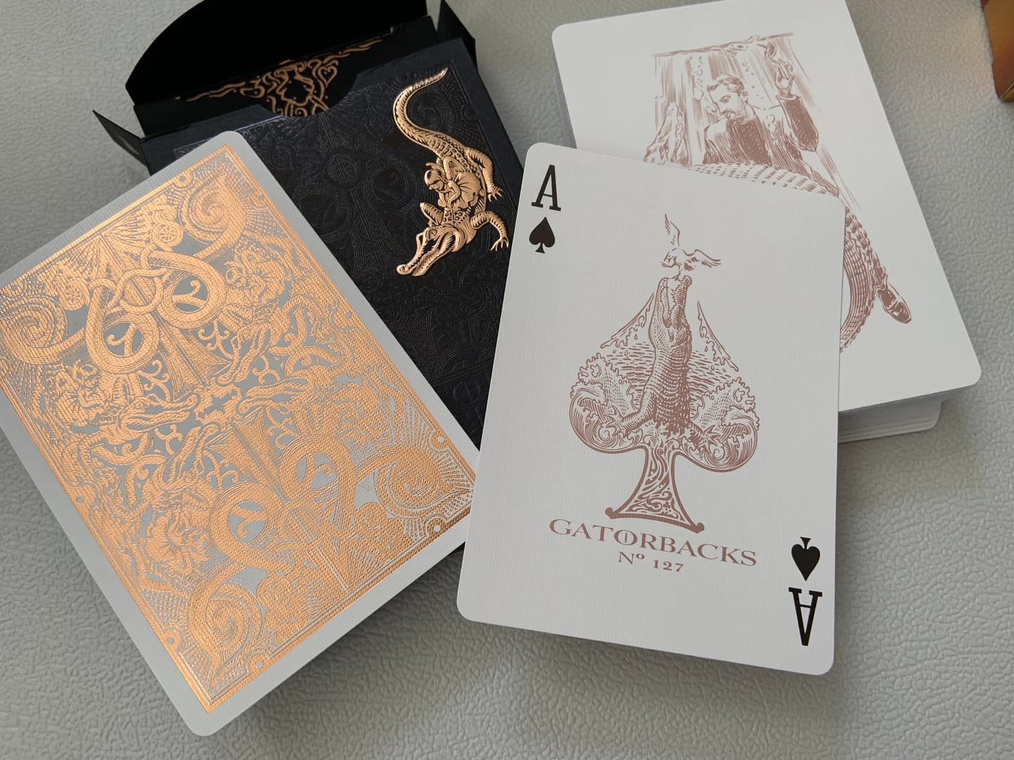 Customer photo review of Rose Gold Gatorbacks
