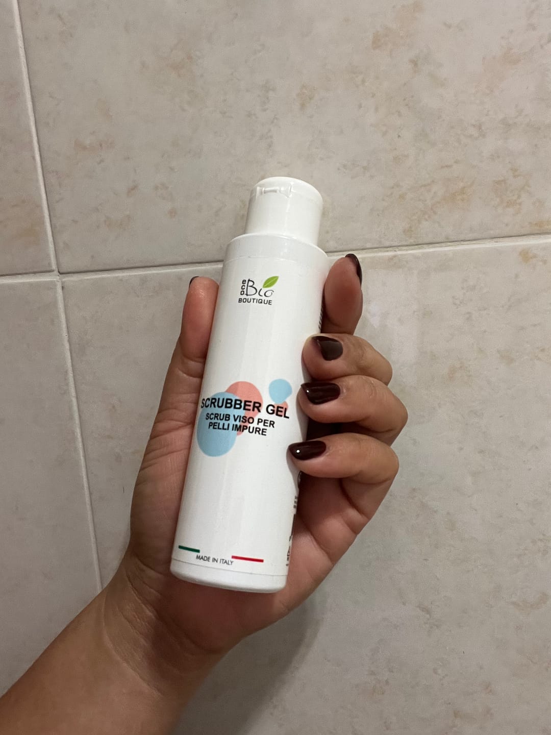 Customer photo review of Scrubber Gel