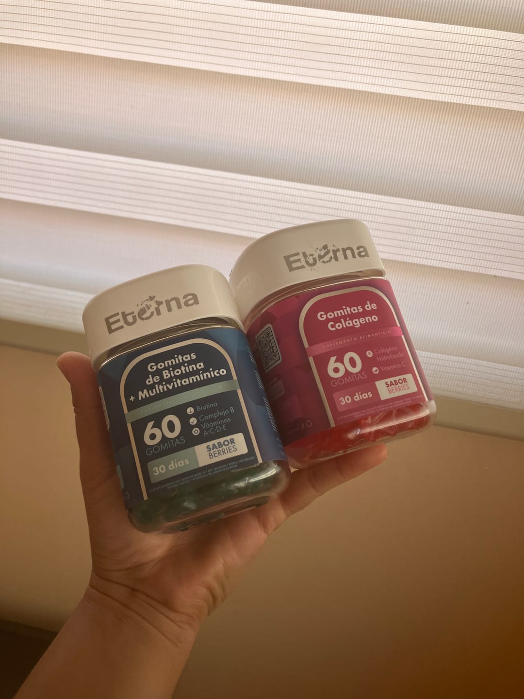 Customer photo review of Pack Biotina + Colágeno