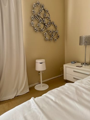 Customer photo review of Carepod One Plus with Stand - Stainless Steel Humidifier with Mood Light