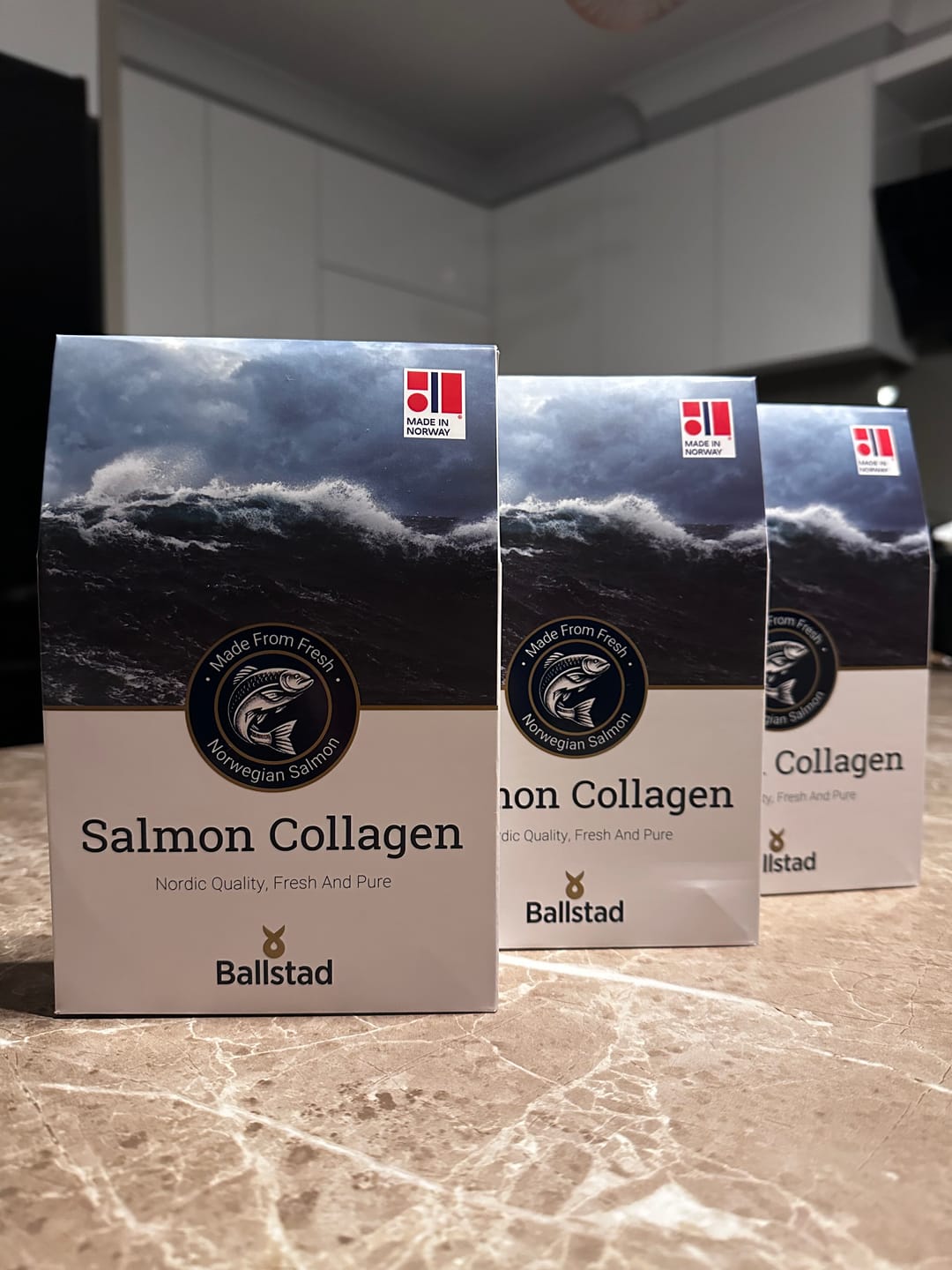 Customer photo review of Pure Norwegian Salmon Collagen
