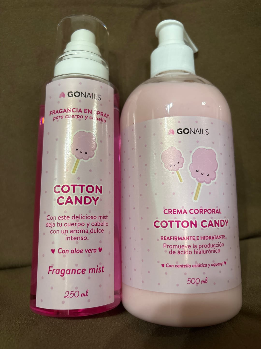 Customer photo review of Fragancia Corporal - Cotton Candy