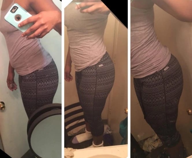 Customer photo review of Get Thick Quick Cream & Weight Gain Pills – Natural Curve Enhancement for Fuller Breasts, Butt, Hips & Thighs
