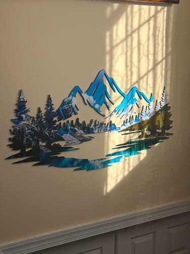 Customer photo review of Banff National Park Printed Wall Art