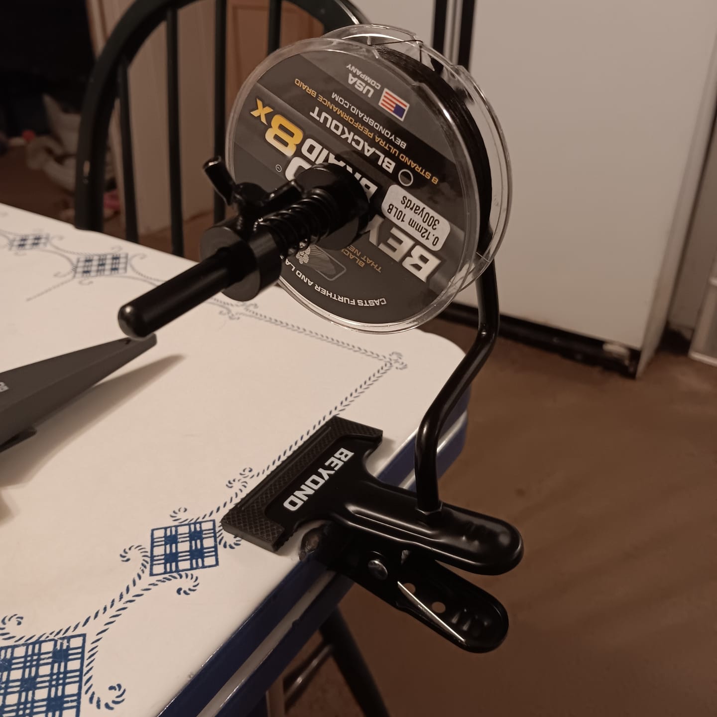 Customer photo review of Beyond Braid EZ Fishing Line Spooler