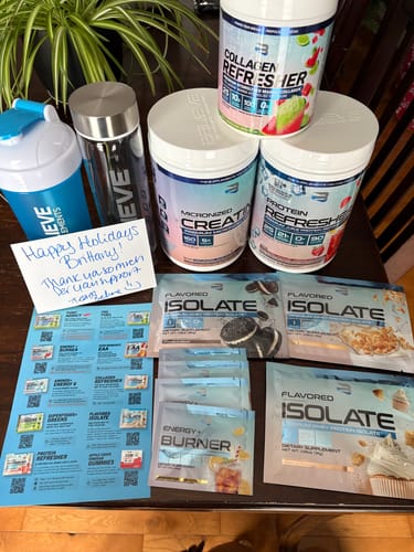 Customer photo review of Protein Refresher