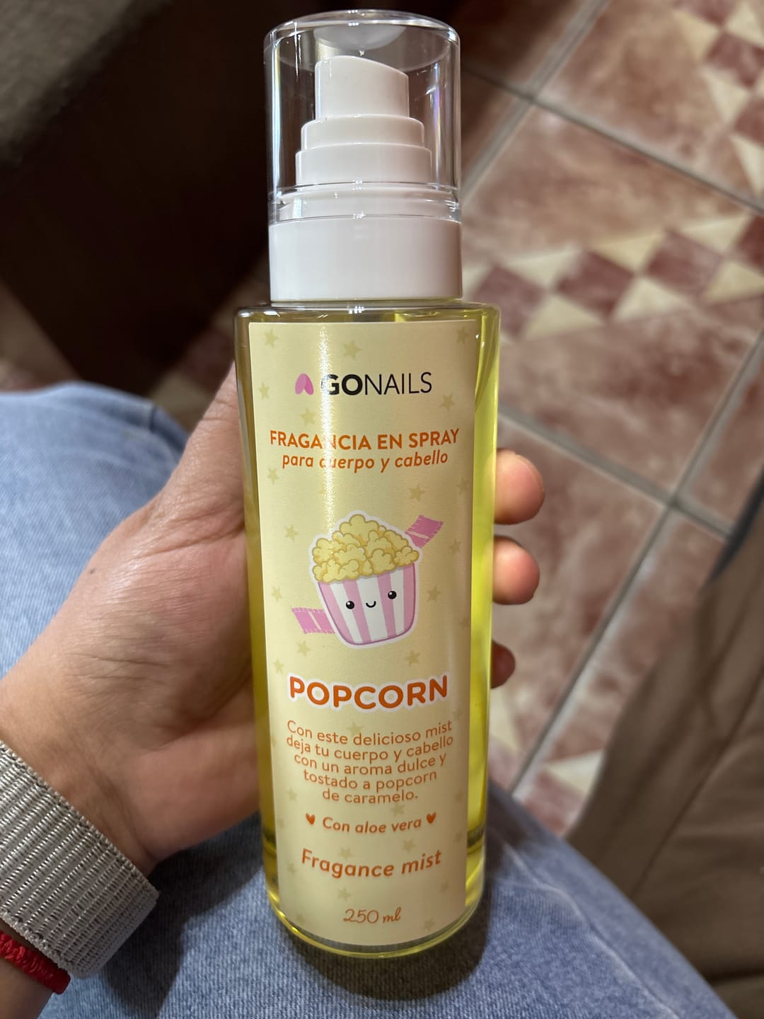 Customer photo review of Fragancia Corporal - Popcorn
