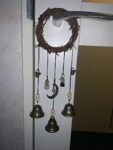 Customer photo review of Moon bell vintage decoration