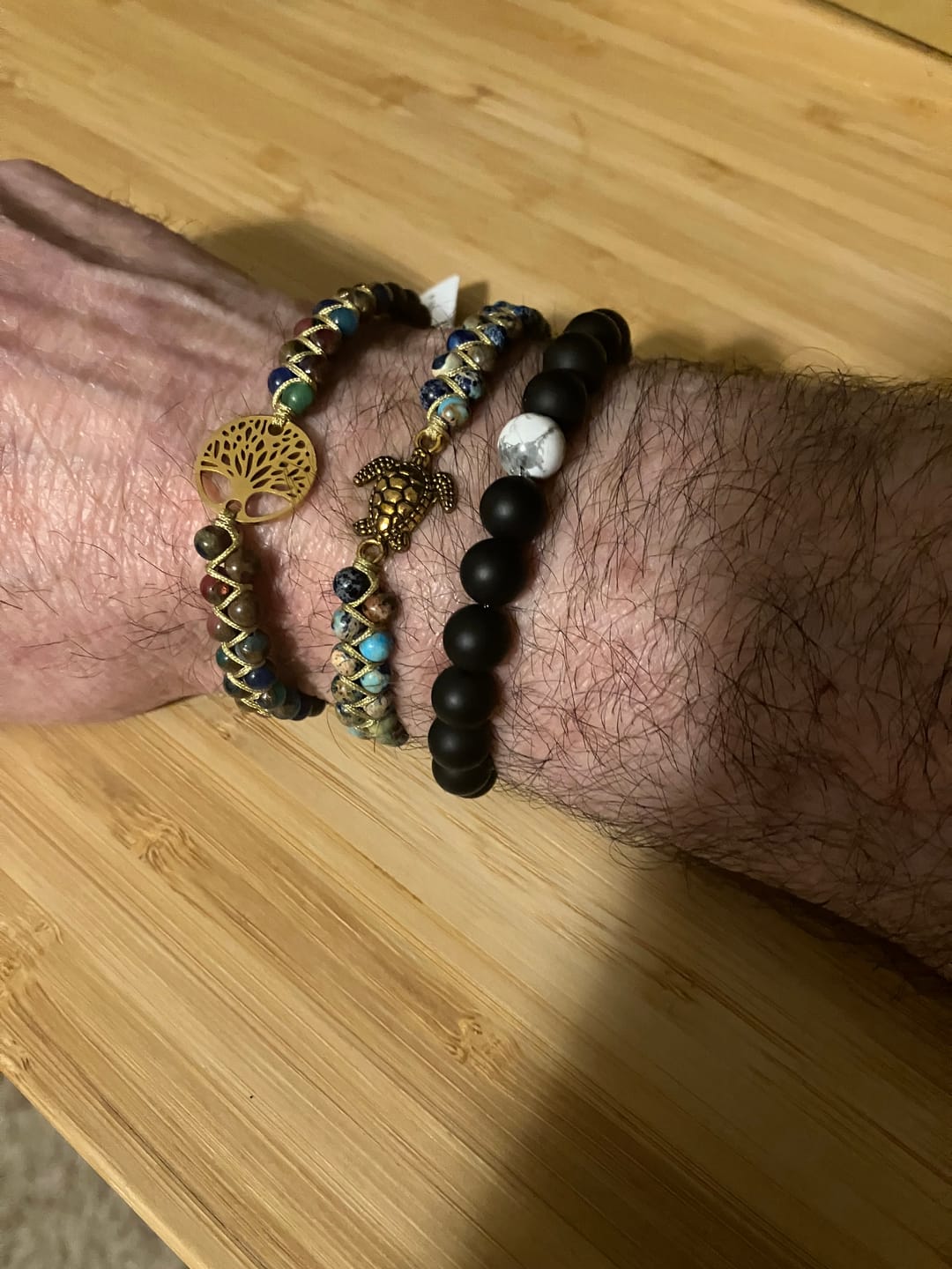 Customer photo review of Transcendent Tree of Life Bracelet