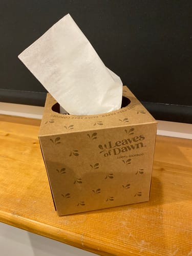Customer photo review of Sustainable Bamboo Paper Discovery Box