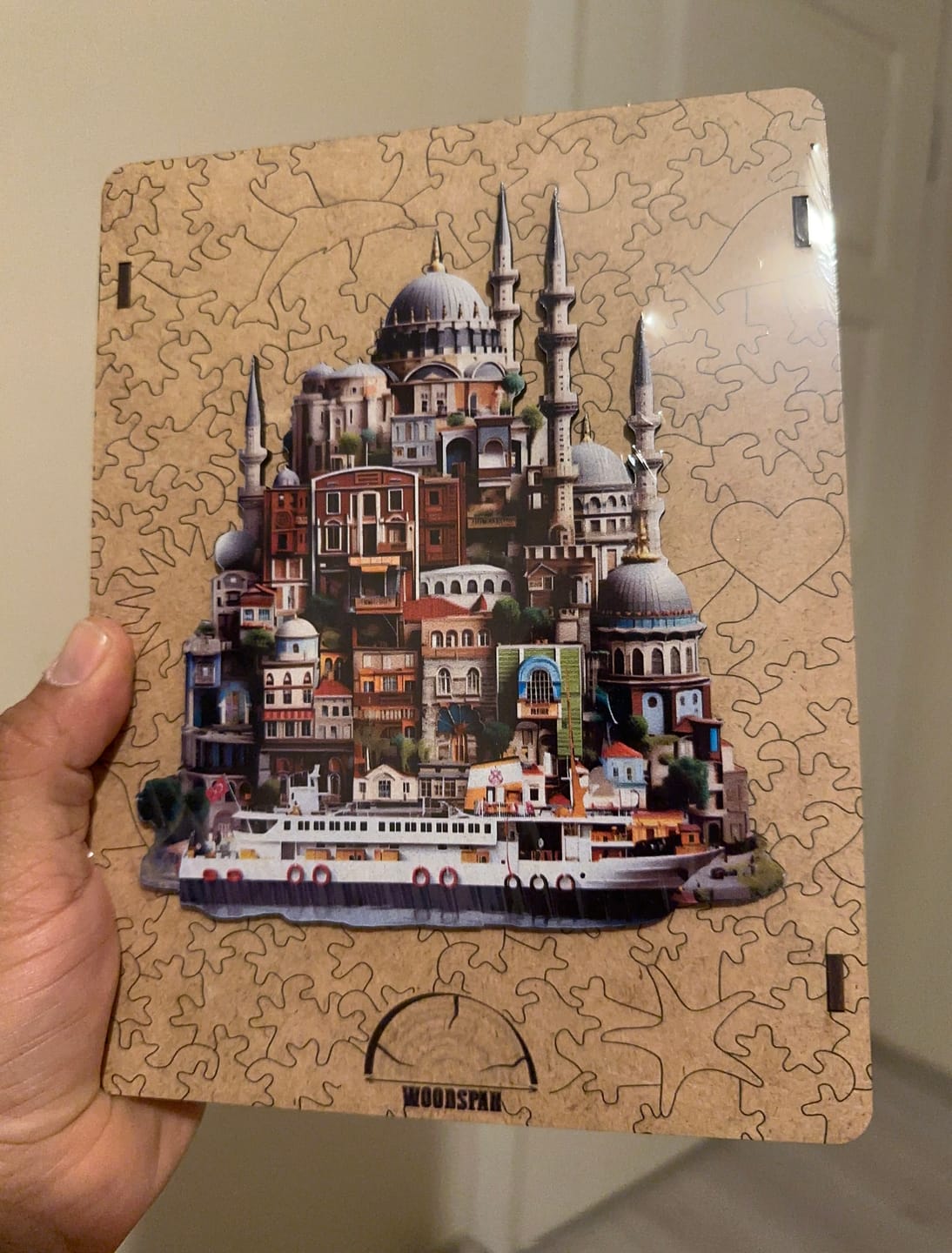 Customer photo review of İstanbul360  - Ahşap Puzzle