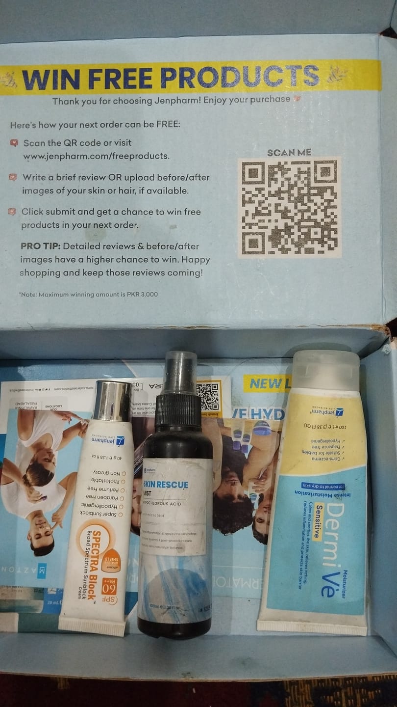 Customer photo review of Skin Rescue Mist