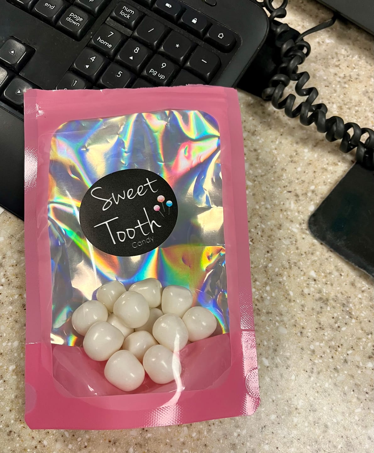 Customer photo review of Just Enough - 
Pina Colada Fruit Sours - 8oz